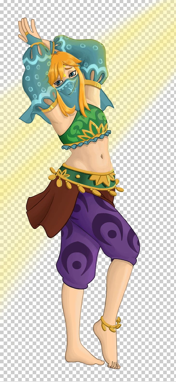 The Legend Of Zelda: Breath Of The Wild Link Gerudo Drawing PNG, Clipart, Anime, Arm, Art, Belly Dance, Cartoon Free PNG Download