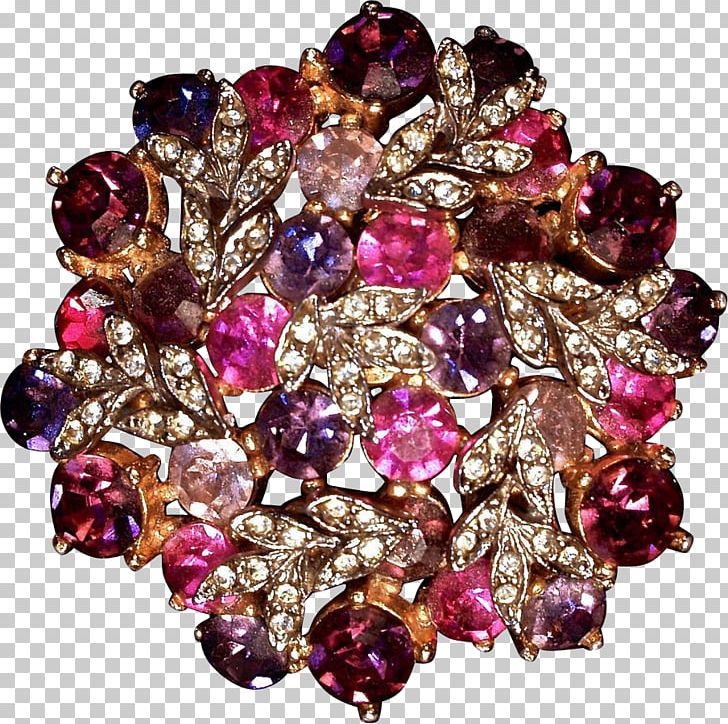 Ruby Brooch Jewellery Magenta PNG, Clipart, Brooch, Clear Silver, Fashion Accessory, Gemstone, Jewellery Free PNG Download
