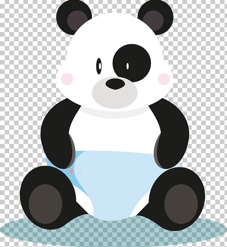 Puppy Giant Panda Diaper Infant PNG, Clipart, Animal, Animals, Animation, Babies, Baby Free PNG Download
