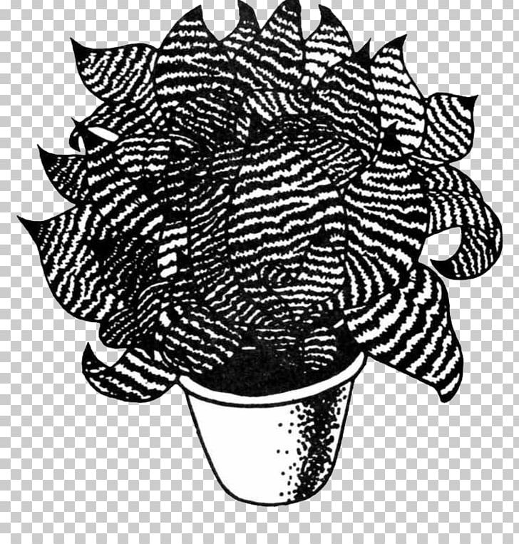 Black And White Monochrome PNG, Clipart, Animals, Black, Flower, Flowering Plant, Flowerpot Free PNG Download