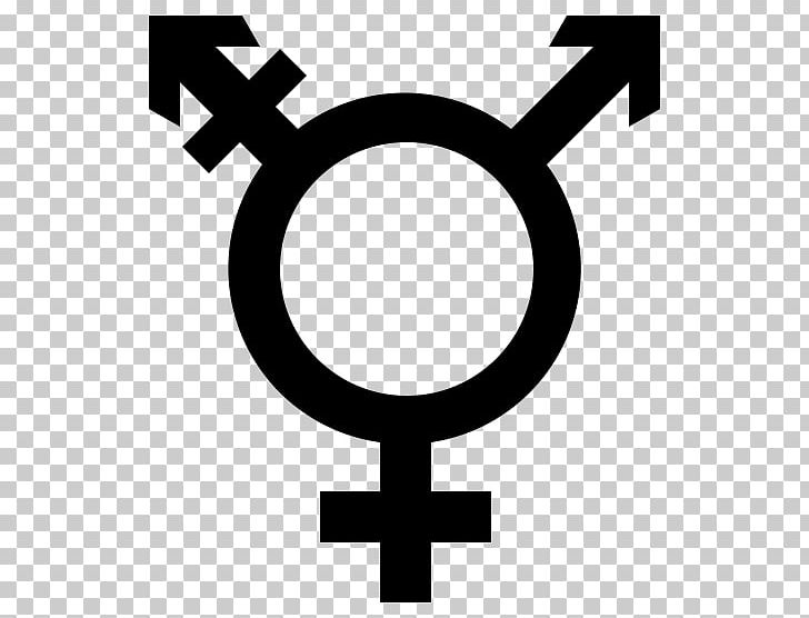 Gender Symbol Transgender LGBT Sign PNG, Clipart, Black And White, Circle, Computer Icons, Cross, Female Free PNG Download
