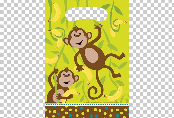 Party Favor Bag Monkey Baby Shower PNG, Clipart, Area, Baby Shower, Bag, Balloon, Banquet Free PNG Download