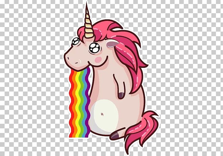 Unicorn Telegram Sticker YouTube Game PNG, Clipart, 2016, Animal Figure, Art, Cartoon, Fantasy Free PNG Download