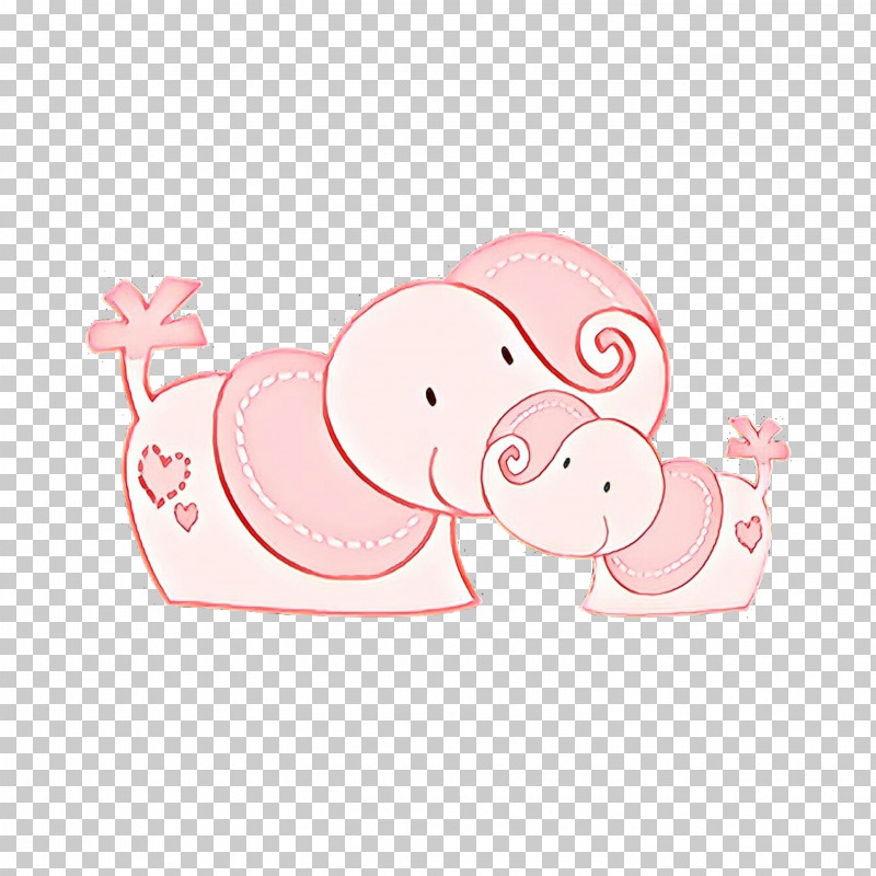 Elephant PNG, Clipart, Animal Figure, Cartoon, Elephant, Pink, Snout Free PNG Download