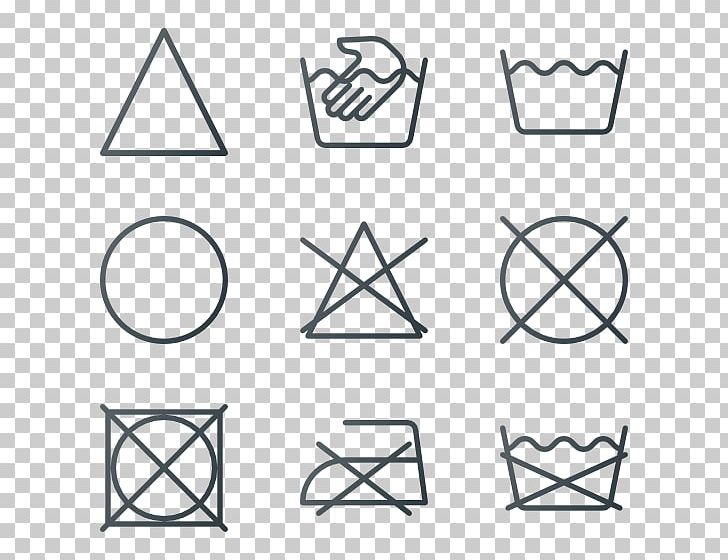 Laundry Symbol Cotton Washing Textile PNG, Clipart, Angle, Area, Black And White, Circle, Clothing Free PNG Download