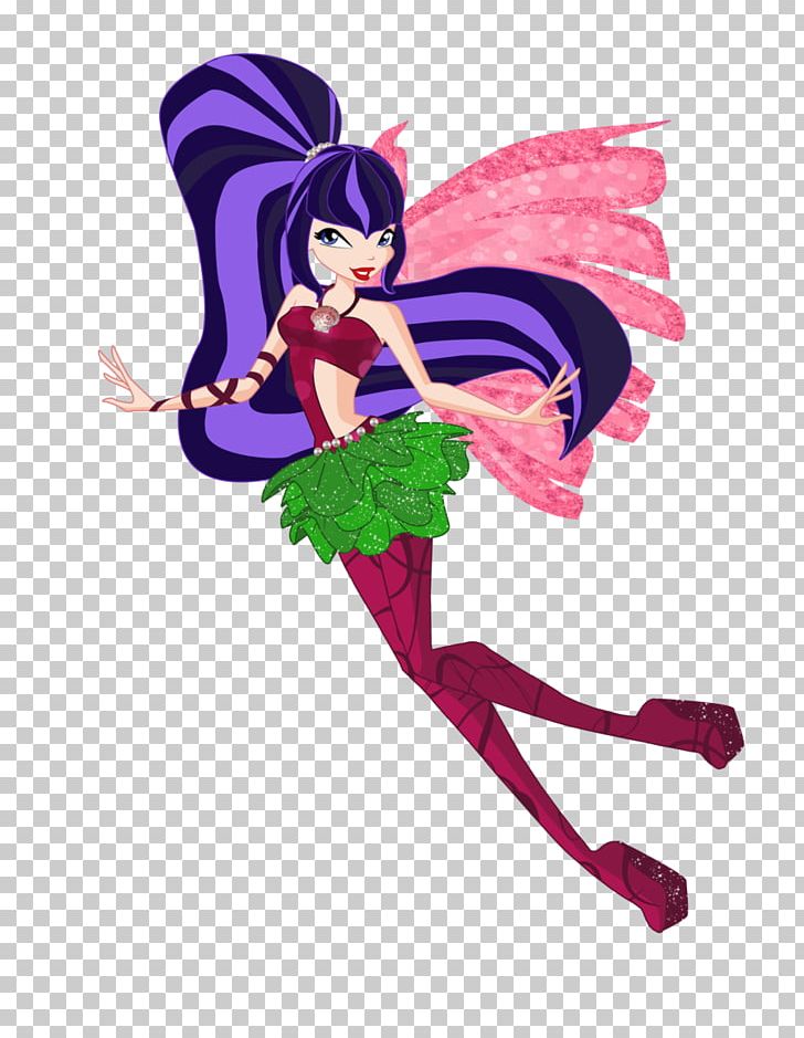 The Trix Darcy Winx Club Theme Song We Are The Winx! Anime, trix winx,  purple, television, fictional Character png