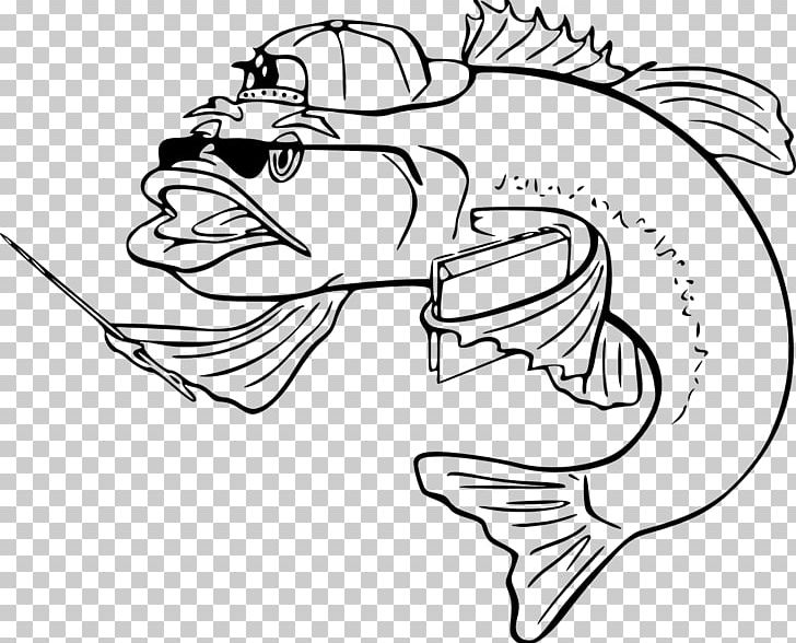 Drawing Fishing Bass PNG, Clipart, Arm, Art, Artwork, Bass Fishing, Beak Free PNG Download