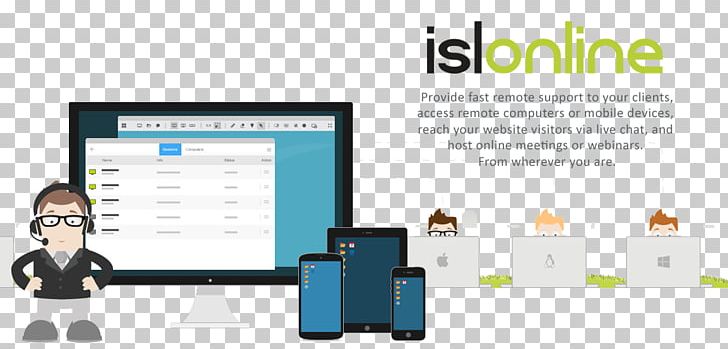 ISL Online Remote Desktop Software Remote Support Computer Software PNG, Clipart, Backup, Brand, Business, Communication, Computer Software Free PNG Download