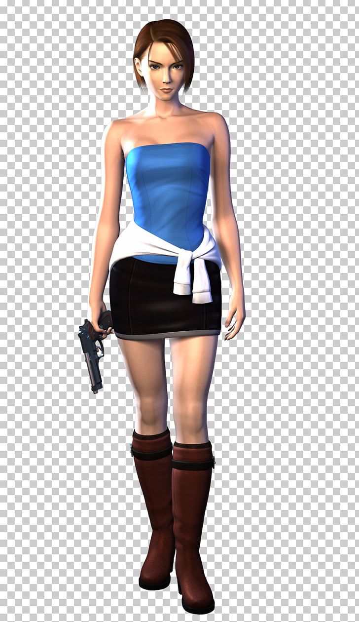 Resident Evil 3: Nemesis Resident Evil 5 Resident Evil 2 Jill Valentine Carlos Oliveira PNG, Clipart, Ada Wong, Claire Redfield, Costume, Electric Blue, Fashion Model Free PNG Download