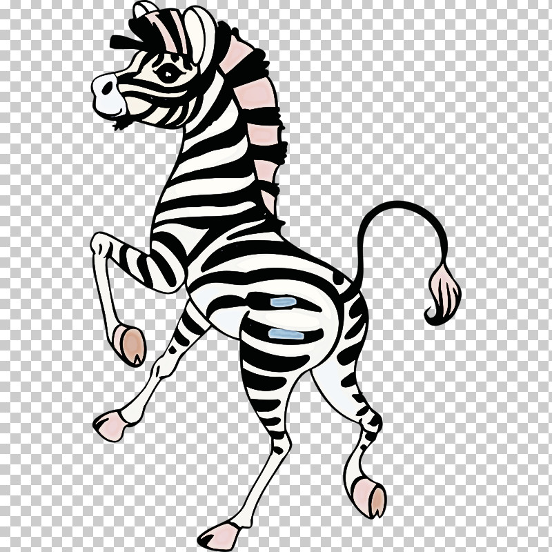 Zebra White Line Art Wildlife Head PNG, Clipart, Animal Figure, Blackandwhite, Cartoon, Coloring Book, Head Free PNG Download