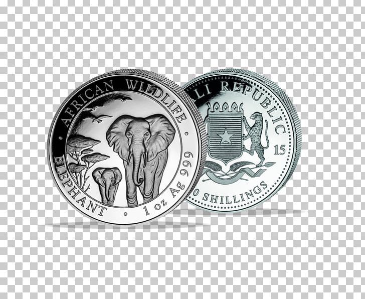 Coin Silver Ounce Gold Somali Shilling PNG, Clipart, 2018, Australian Silver Kookaburra, Coin, Currency, Elephantidae Free PNG Download