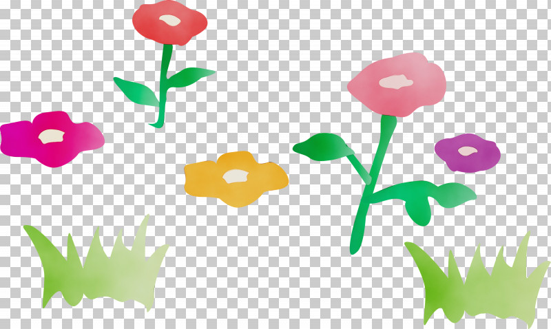 Pink Plant Stem Flower Plant Pedicel PNG, Clipart, Cartoon, Flower, Lawn, Meadow, Paint Free PNG Download
