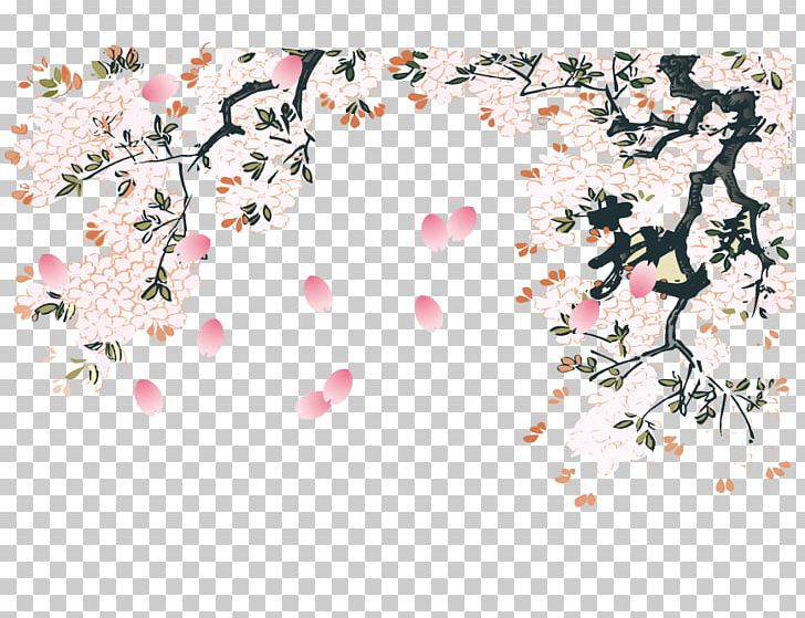 Cherry Blossom Flower PNG, Clipart, Blossom, Branch, Cherry Blossom, Download, Floral Design Free PNG Download