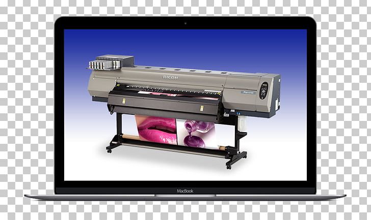 Ricoh Wide-format Printer Printing Business PNG, Clipart, Advertising, Business, Digital Imaging, Display Device, Electronics Free PNG Download