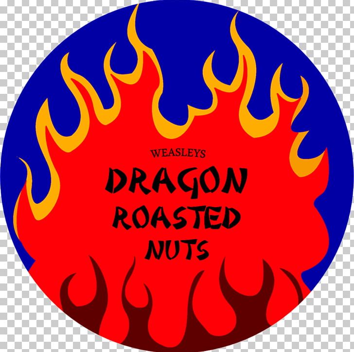 Roasting Nut Logo Dragon Weasley Family PNG, Clipart, Area, Brand, Circle, Dragon, Label Free PNG Download