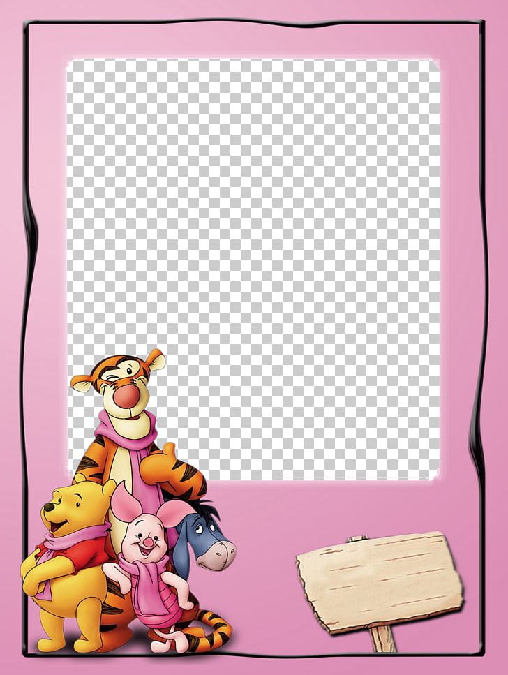 Winnie The Pooh Eeyore Piglet Tigger Frames PNG, Clipart, Area, Art, Cartoon, Character, Eeyore Free PNG Download