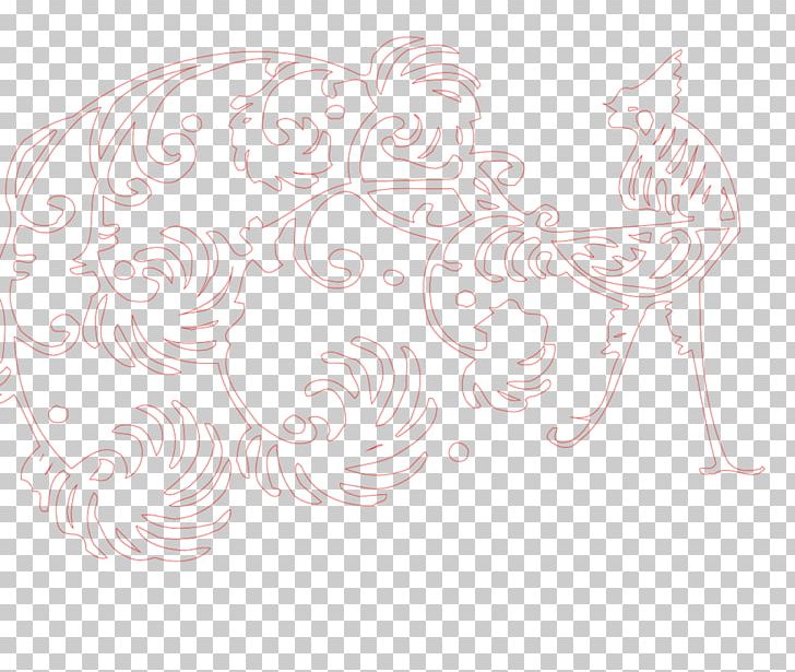 White Textile Petal Pattern PNG, Clipart, Birds, Chinese, Chinese Elements, Circle, Design Free PNG Download