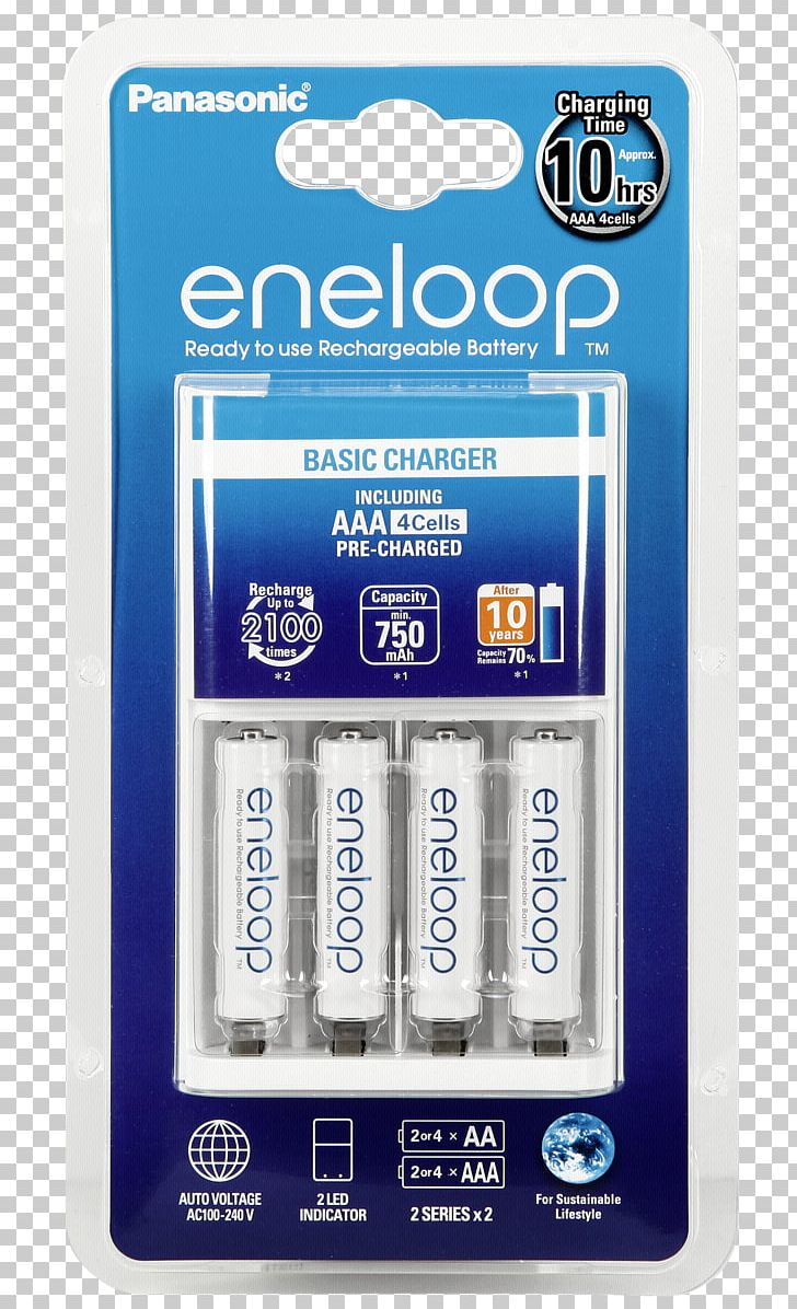 Battery Charger Eneloop Nickel–metal Hydride Battery Rechargeable Battery AAA Battery PNG, Clipart, Aaa Battery, Aa Battery, Ampere Hour, Battery Charger, Bestprice Free PNG Download