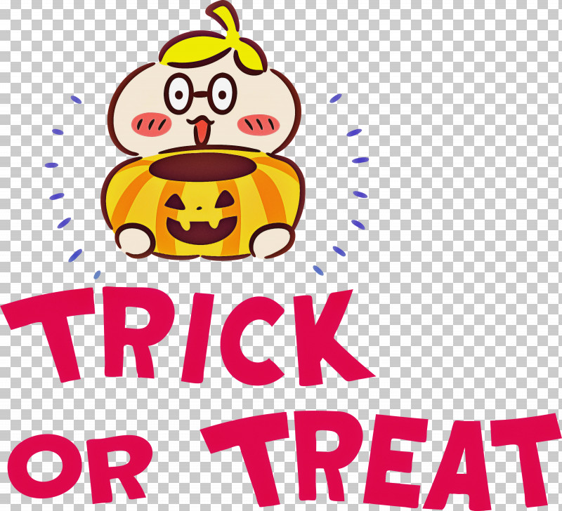 TRICK OR TREAT Halloween PNG, Clipart, Emoticon, Geometry, Halloween, Happiness, Line Free PNG Download
