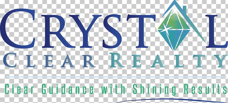 Logo Real Estate Crystal House Brand PNG, Clipart, Area, Banner, Blue, Brand, Crystal Free PNG Download