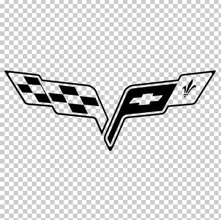 Chevrolet Corvette (C6) Car Logo PNG, Clipart, Angle, Automotive Design, Automotive Exterior, Black, Black And White Free PNG Download