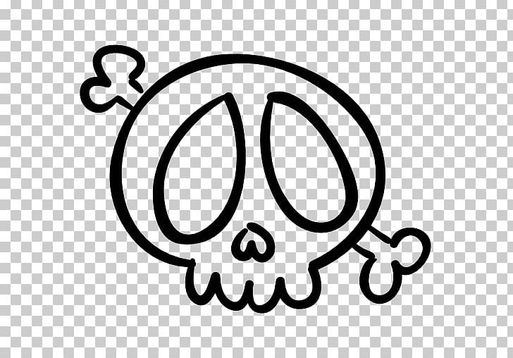 Skull Computer Icons Bone PNG, Clipart, Area, Black, Black And White, Bone, Circle Free PNG Download