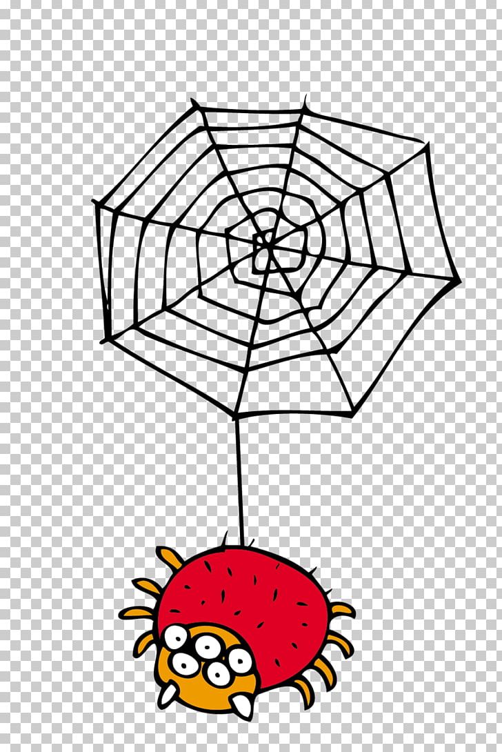 Spider Web Ant PNG, Clipart, Ant, Area, Art, Black And White, Cartoon Free PNG Download