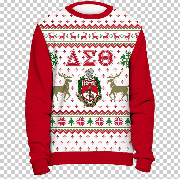 Christmas Jumper T-shirt Hoodie Sweater Alpha Kappa Alpha PNG, Clipart, Alpha Kappa Alpha, Bluza, Cardigan, Christmas, Christmas Jumper Free PNG Download