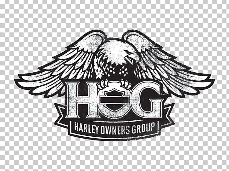 Harley Owners Group Harley-Davidson Of Hat Yai Organization Motorcycle PNG, Clipart, Badge, Bird, Black And White, Brand, Brand Management Free PNG Download