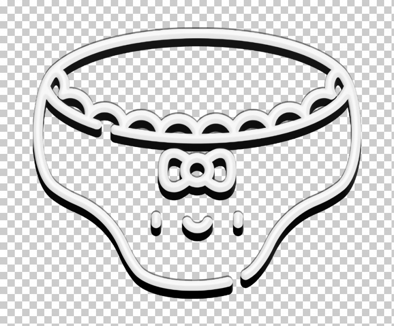 Knickers Icon Beauty Icon Panties Icon PNG, Clipart, Beauty Icon, Black And White, Geometry, Headgear, Human Body Free PNG Download
