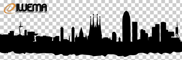 Barcelona Skyline Wall Decal PNG, Clipart, Barcelona, Barcelona Skyline, Black And White, Brand, City Free PNG Download