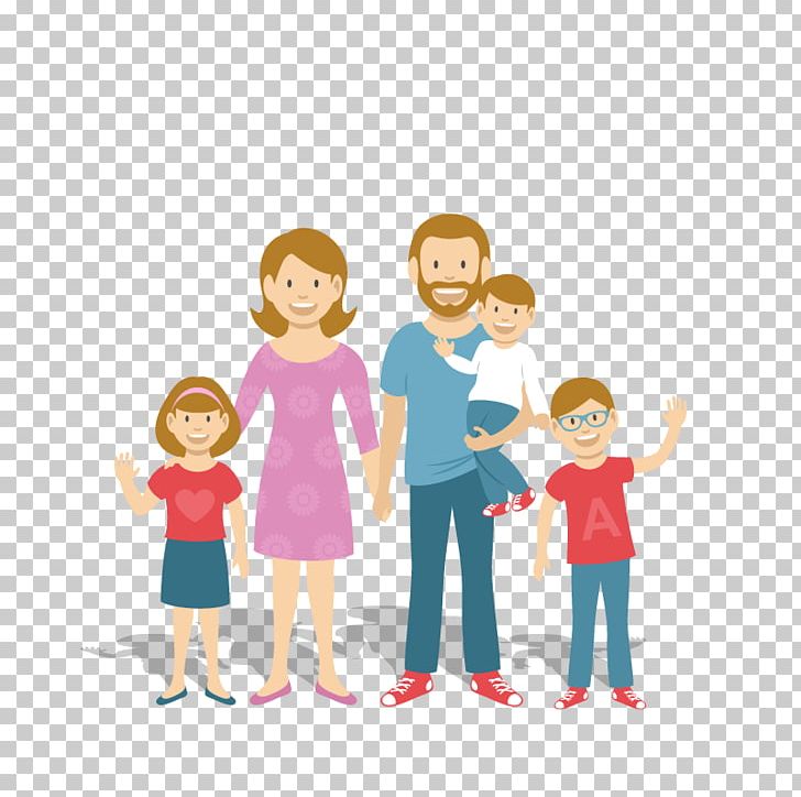 Family Child Cartoon Illustration PNG, Clipart, Area, Boy, Conversation, Daughter, Families Free PNG Download