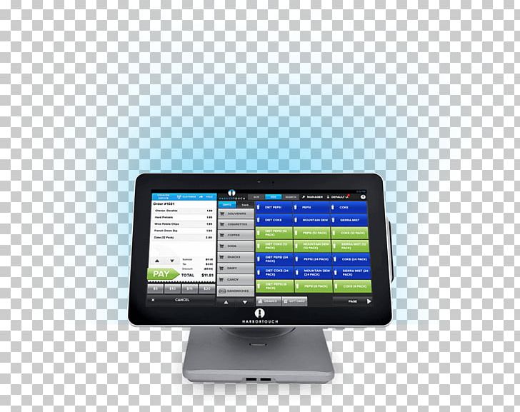 Point Of Sale Harbortouch Merchant Account Retail PNG, Clipart, Business, Computer Monitor, Credit Card, Debit Card, Display Device Free PNG Download