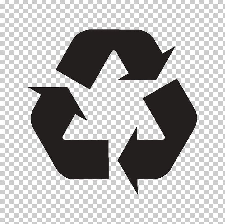 Recycling Symbol PNG, Clipart, Angle, Black And White, Brand, Highdensity Polyethylene, Logo Free PNG Download