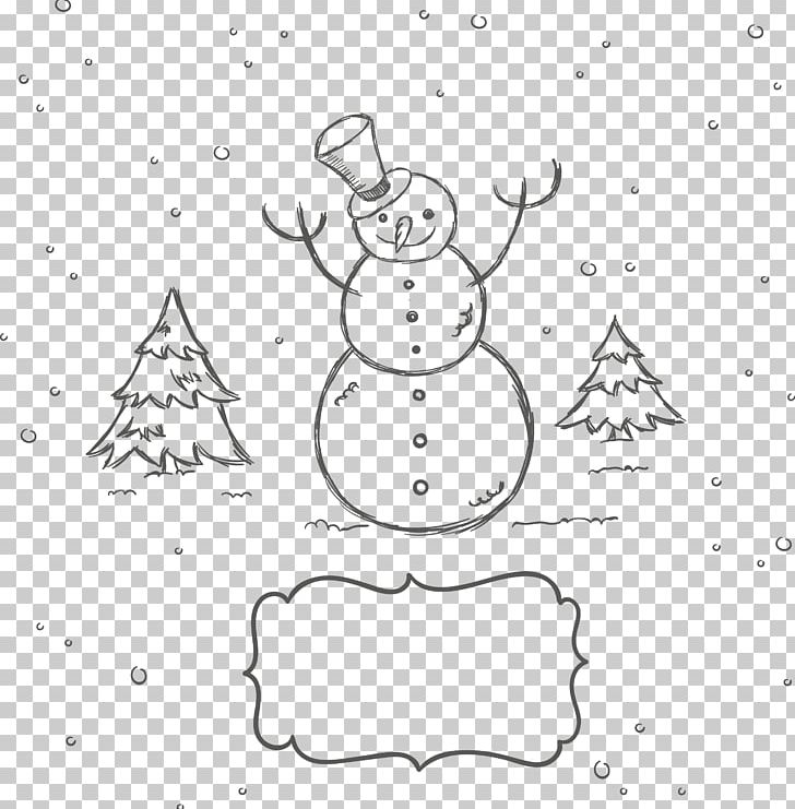 Snowman Drawing Euclidean PNG, Clipart, Abstract Lines, Angle, Area, Black, Black And White Free PNG Download