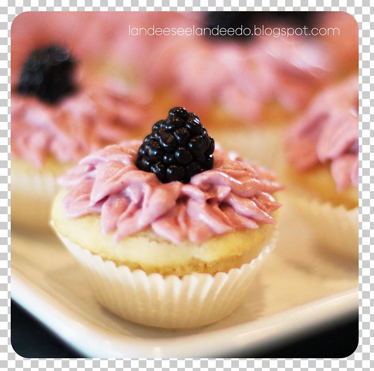 Cupcake Muffin Petit Four Buttercream Recipe PNG, Clipart, Auglis, Baking, Berry, Blackberry, Buttercream Free PNG Download