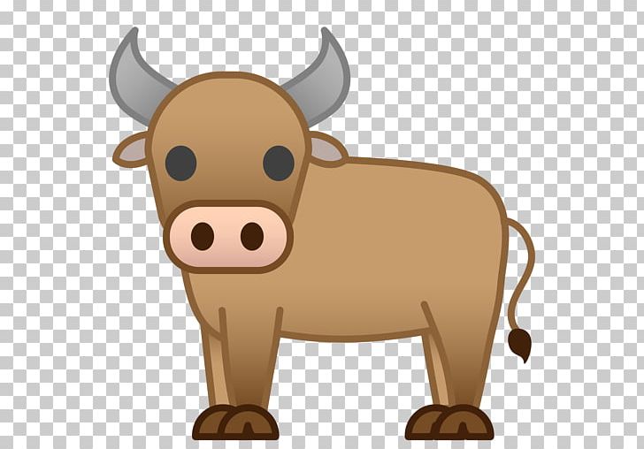 Cattle Ox Emojipedia Bull PNG, Clipart, Android, Android Version History, Animal, Bull, Cattle Free PNG Download