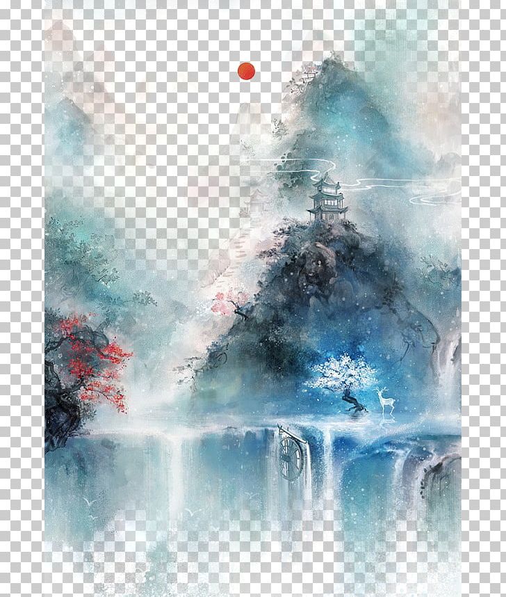 chinese painting wallpaper