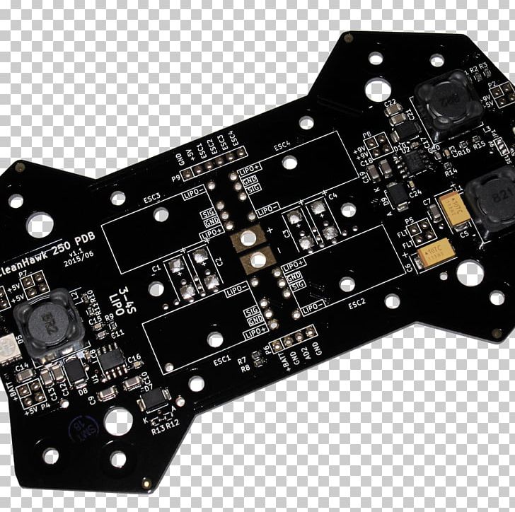 Microcontroller Distribution Board Quadcopter Electricity Electric Power Distribution PNG, Clipart, Board, Circuit Component, Computer Component, Distribution, Distribution Board Free PNG Download