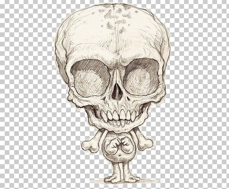 Skull Skeleton Jaw Sketch PNG, Clipart, Bone, Draw Cartoon, Drawing, Evil Art, Fantasy Free PNG Download