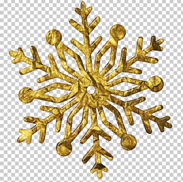 Snowflake Gold Christmas Ornament PNG, Clipart, Brass, Christmas Decoration, Christmas Ornament, Color, Gold Free PNG Download
