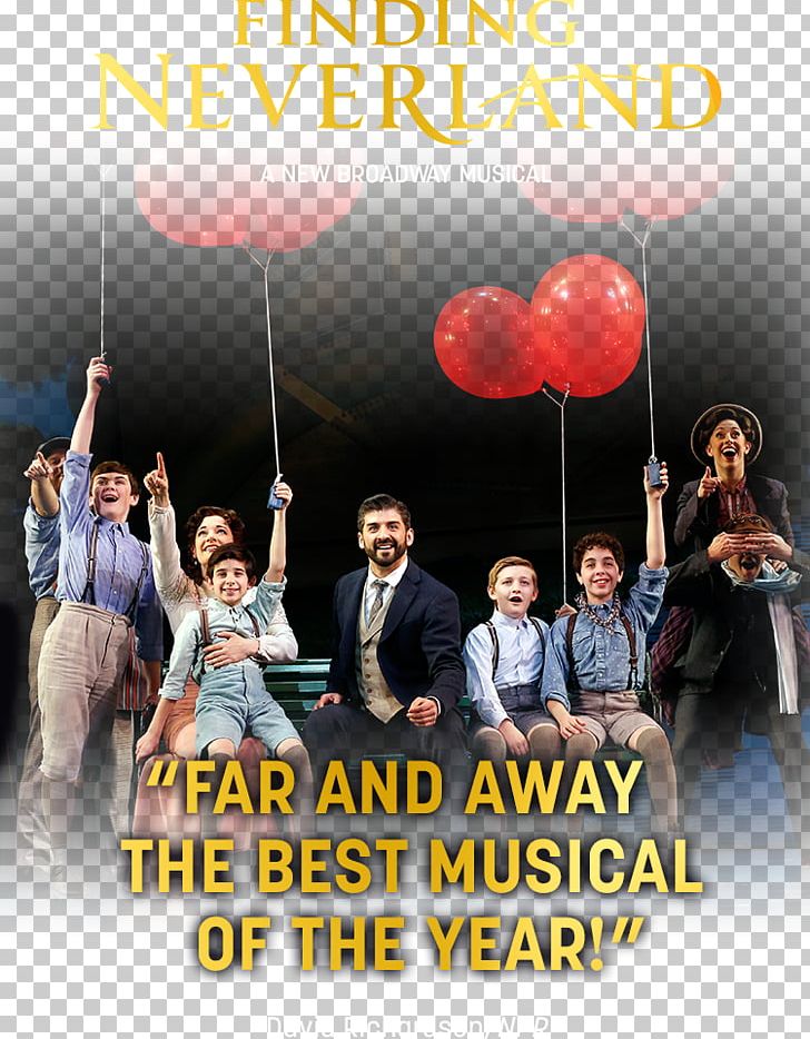 Finding Neverland New York City Broadway Pantages Theatre Pippin PNG, Clipart, Advertising, Broadway, Broadway Theatre, Finding Neverland, Friendship Free PNG Download