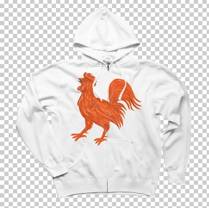 Hoodie Zipper T-shirt Design By Humans PNG, Clipart, Beak, Bird, Bluza, Chicken, Clothing Free PNG Download