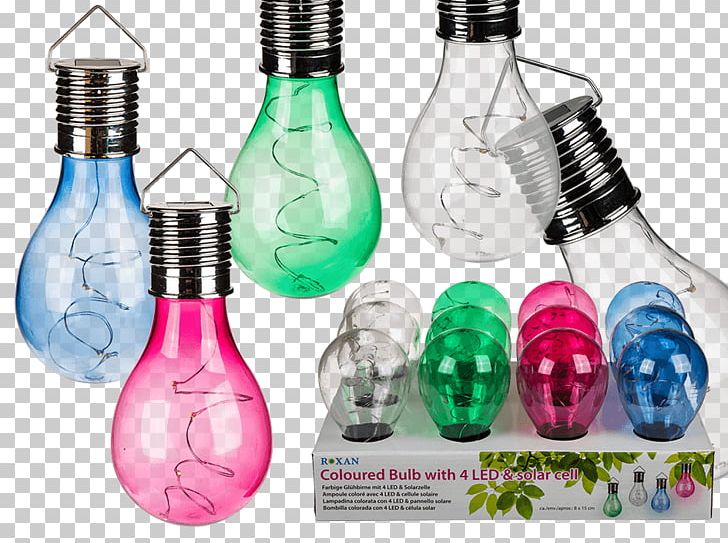 Incandescent Light Bulb Glass Plastic Solar Lamp PNG, Clipart, Bottle, Drinkware, Garden, Glass, Glass Bottle Free PNG Download