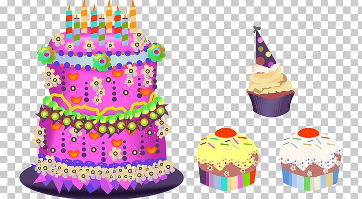 Birthday Cake Cupcake PNG, Clipart, Baked Goods, Birthday, Birthday Cake, Birthday Cupcake, Buttercream Free PNG Download