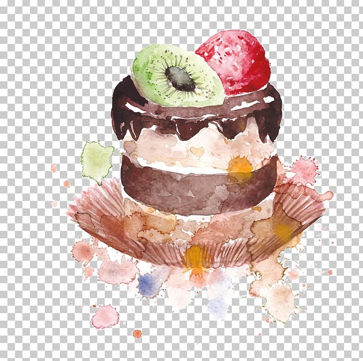 Birthday Cake Macaron Cupcake Waffle PNG, Clipart, Cake, Cartoon, Chocolate, Chocolate Cake, Cream Free PNG Download