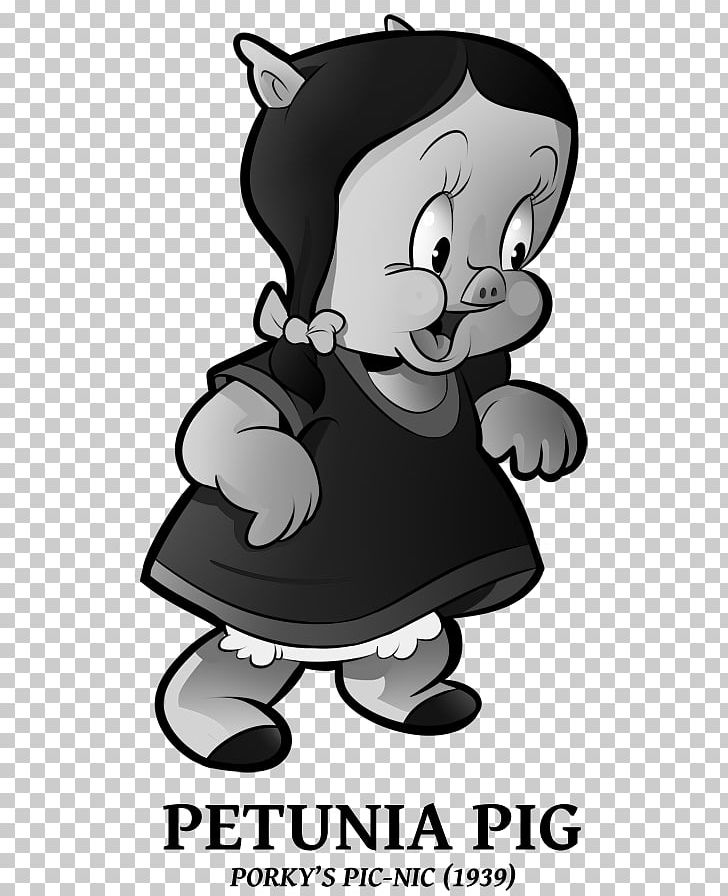 Petunia Pig Porky Pig Daffy Duck Bugs Bunny Looney Tunes PNG, Clipart, Artwork, Baby Looney Tunes, Black, Black And White, Cartoon Free PNG Download