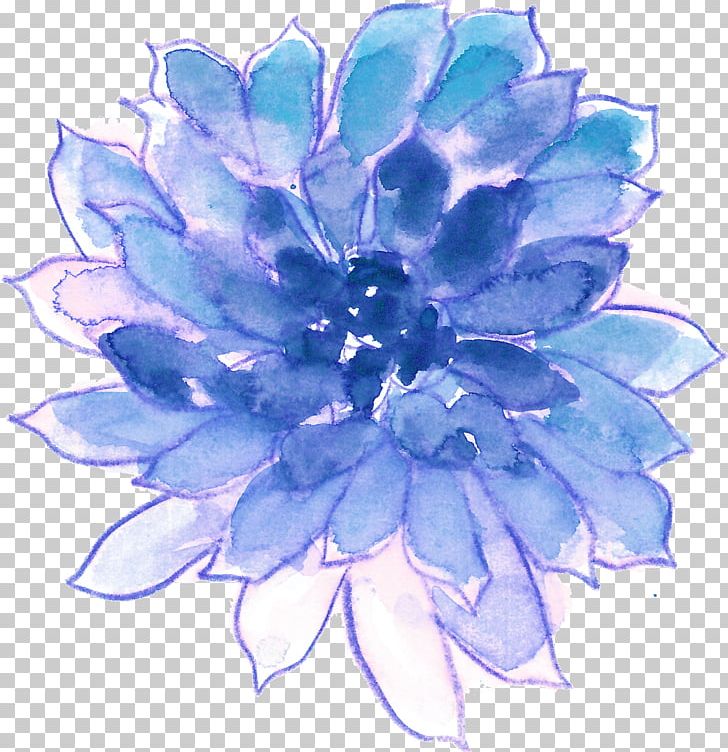 Watercolor Painting Succulent Plant Illustration PNG, Clipart, Blue, Cartoon, Creative Work, Cut Flowers, Download Free PNG Download