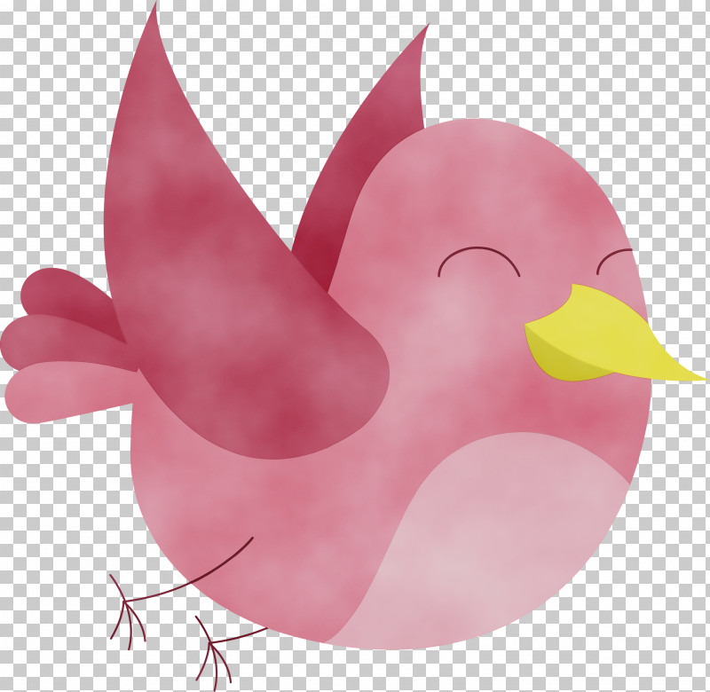 Petal Pink M PNG, Clipart, Cartoon Bird, Cute Bird, Paint, Petal, Pink M Free PNG Download