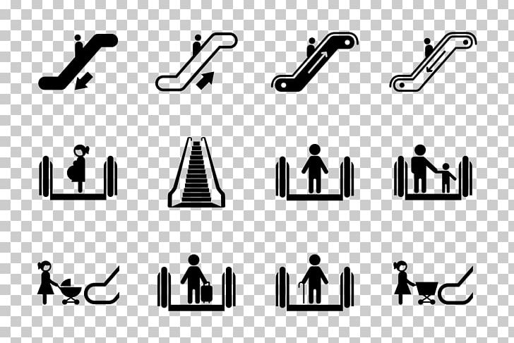 Central–Mid-Levels Escalator Stairs Computer Icons Elevator PNG, Clipart, Angle, Area, Black And White, Brand, Computer Icons Free PNG Download